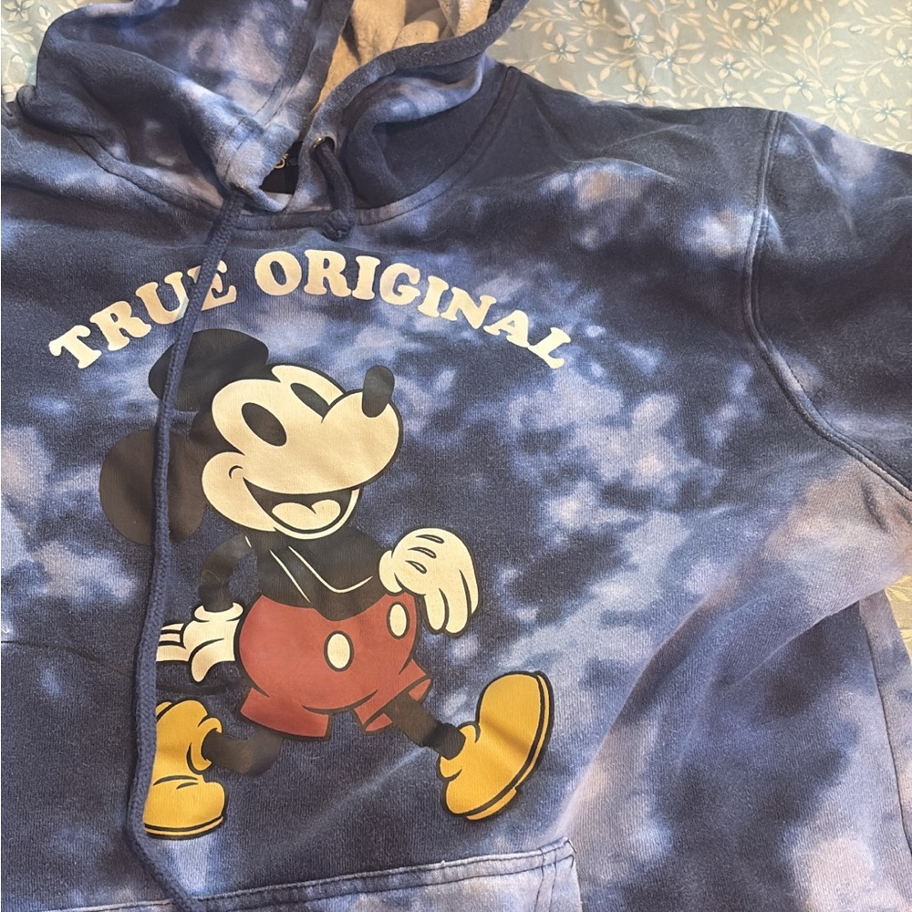 Disney Mickey Mouse Kids Hoodie - Blue and Red